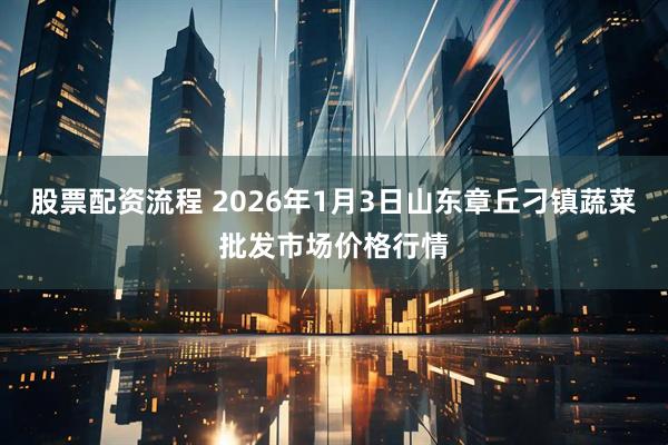 股票配资流程 2026年1月3日山东章丘刁镇蔬菜批发市场价格行情