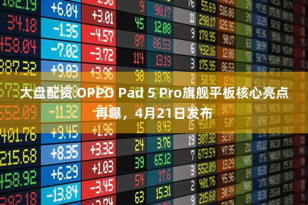 大盘配资 OPPO Pad 5 Pro旗舰平板核心亮点再曝，4月21日发布